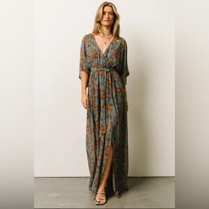 Baltic Born Kia Kimono Maxi Dress! Size Large - NWT!